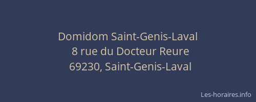 Domidom Saint-Genis-Laval