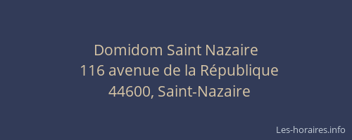 Domidom Saint Nazaire