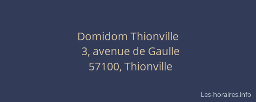 Domidom Thionville