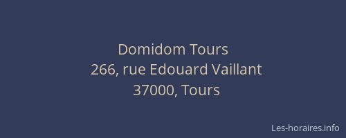 Domidom Tours