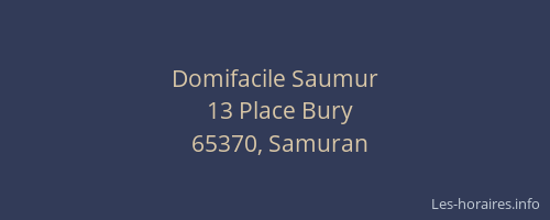 Domifacile Saumur