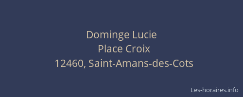 Dominge Lucie