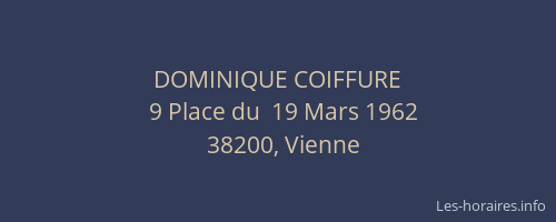 DOMINIQUE COIFFURE