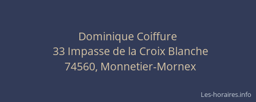 Dominique Coiffure