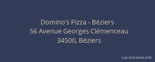 Domino's Pizza - Béziers