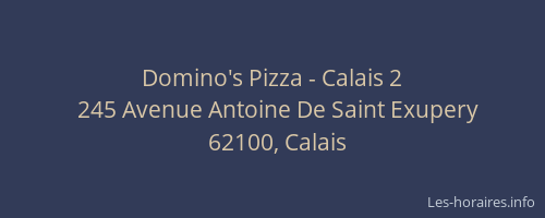Domino's Pizza - Calais 2
