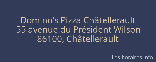 Domino's Pizza Châtellerault