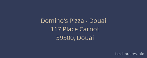 Domino's Pizza - Douai