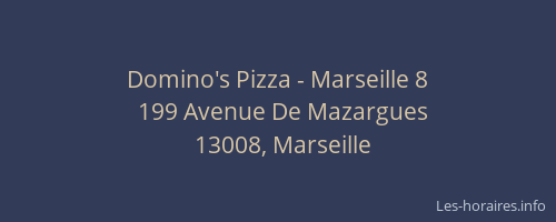 Domino's Pizza - Marseille 8