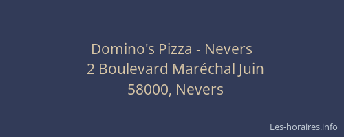 Domino's Pizza - Nevers