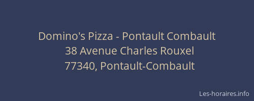 Domino's Pizza - Pontault Combault