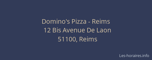 Domino's Pizza - Reims