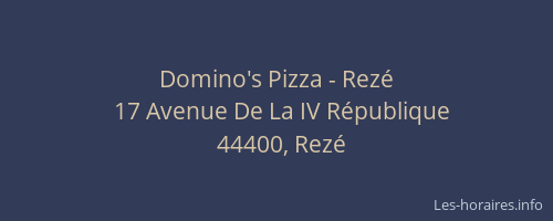 Domino's Pizza - Rezé