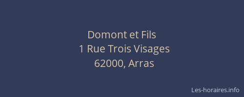 Domont et Fils