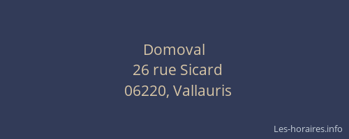 Domoval