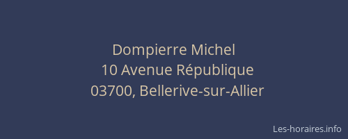 Dompierre Michel