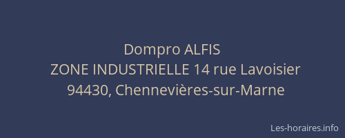 Dompro ALFIS