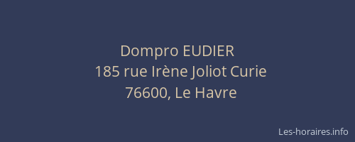 Dompro EUDIER