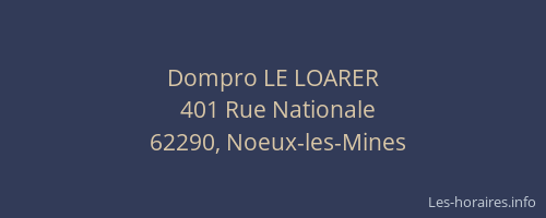 Dompro LE LOARER