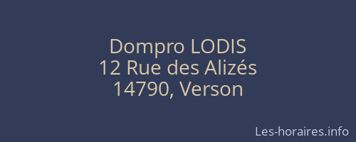 Dompro LODIS