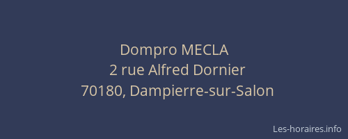 Dompro MECLA