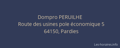 Dompro PERUILHE
