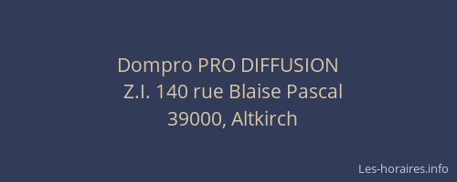 Dompro PRO DIFFUSION