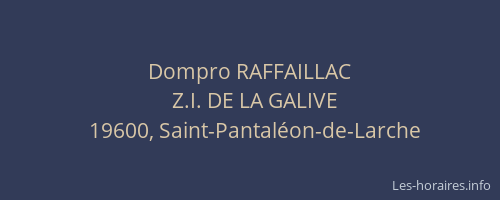 Dompro RAFFAILLAC