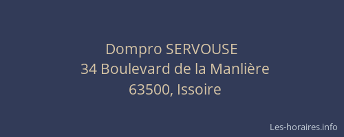 Dompro SERVOUSE