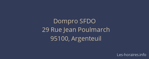 Dompro SFDO