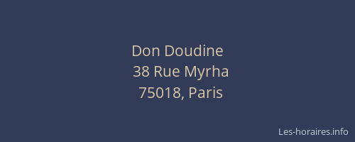 Don Doudine