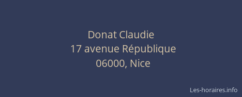 Donat Claudie