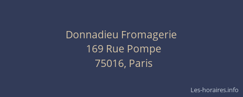 Donnadieu Fromagerie