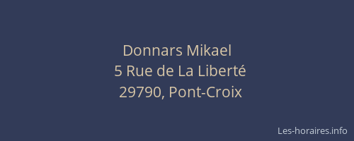 Donnars Mikael