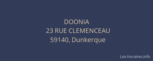 DOONIA