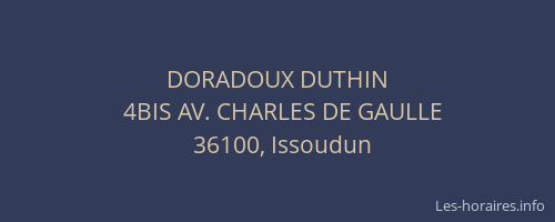 DORADOUX DUTHIN