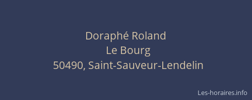 Doraphé Roland