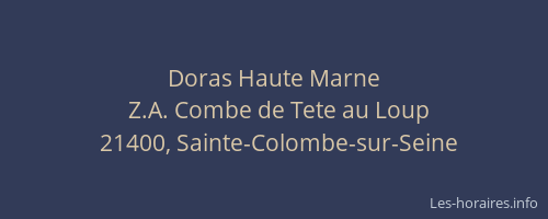 Doras Haute Marne