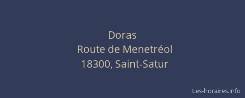 Doras