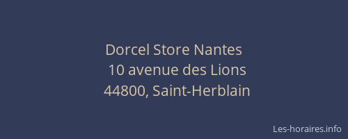 Dorcel Store Nantes