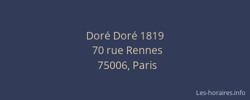 Doré Doré 1819