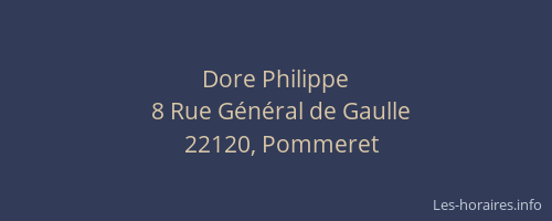 Dore Philippe