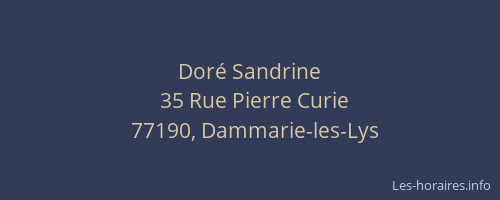 Doré Sandrine