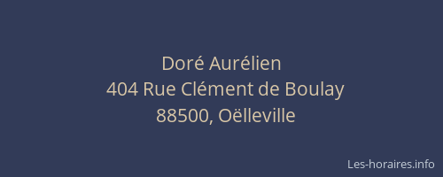 Doré Aurélien