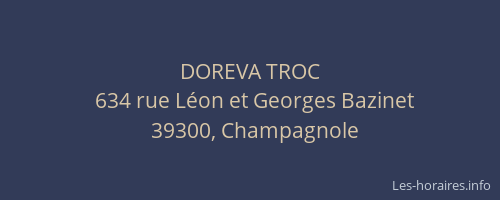 DOREVA TROC