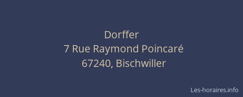 Dorffer