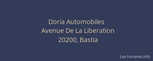 Doria Automobiles