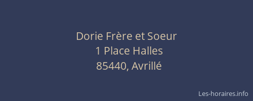 Dorie Frère et Soeur