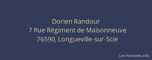 Dorien Randour