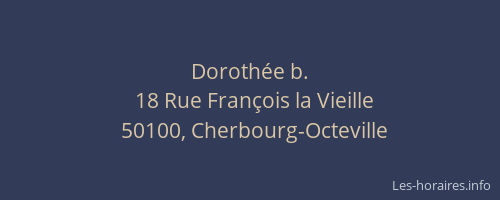 Dorothée b.